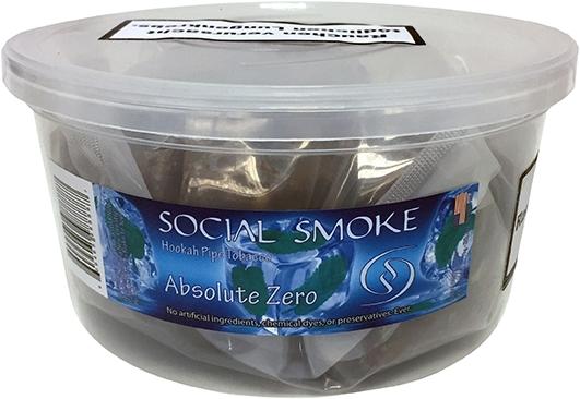 Image du produit Social Smoke Absolute Zero 1kg (Menthe)