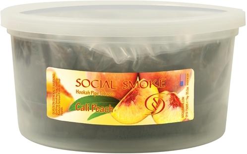 Produktbild Social Smoke Cali Peach 1kg (Pfirsich)