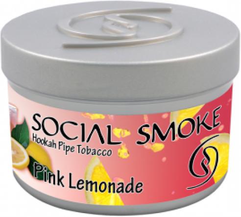 Produktbild Social Smoke Pink Lemonade 250g (Zitrone)