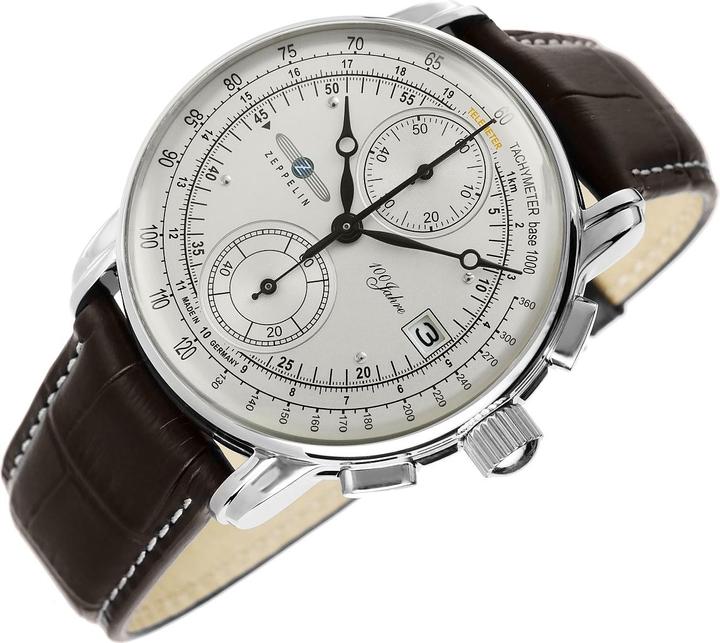 Produktbild Zeppelin 100 Jahre 8670-1 (Analoguhr, Chronograph, 42 mm)