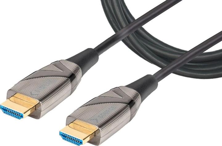 Actual product image EFB Elektronik GmbH HDMI2.0 AOC LWL Cable 30 m, The Active High Speed HDMI Audio Video Cable is characterized by ei (30 m, HDMI)