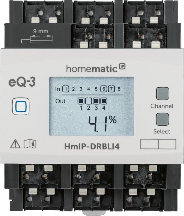 Produktbild Homematic IP Jalousieaktor für Hutschienenmontage (Rolladenaktor)