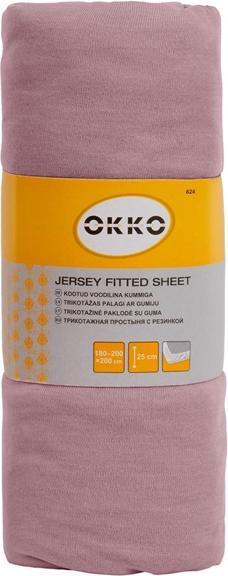 Produktbild Okko BED SHEET POLYCOTT 200X200+25CM PINK624 (90 x 28 x 90 cm)