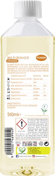 Produktbild Planet Pure Power Reiniger Konzentrat Frische Orange