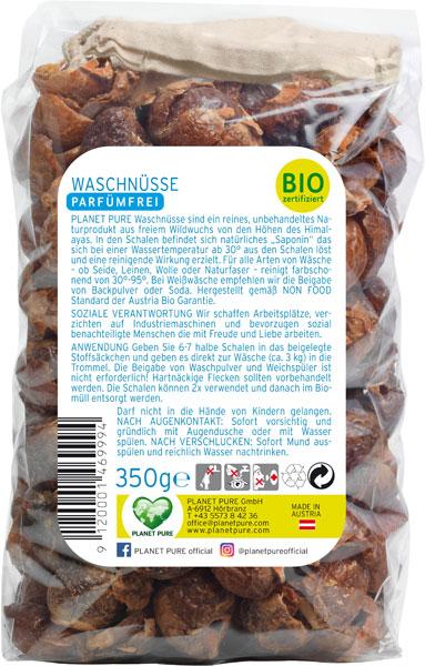 Actual product image Planet Pure Organic soap nuts (75 Washing cycles)