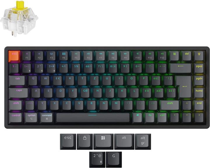 Actual product image Keychron K2 QMK (Version 3) (CH, Wireless, Cable)