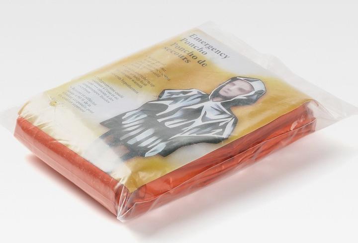 Novidarte Survival Alu-Poncho Orange (One Size)