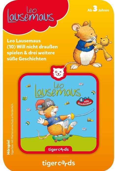Actual product image Tigermedia Tigercard Leo Lausemaus Goes on a treasure hunt and 3 more cute stories (German)