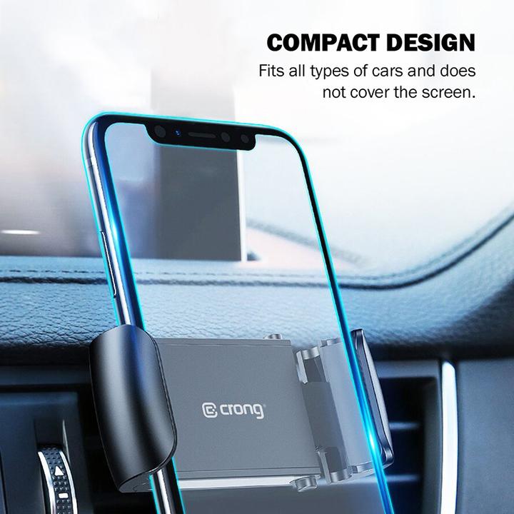 Image du produit Crong Support de terminal automobile universel Smart CRG-CH2-BLK