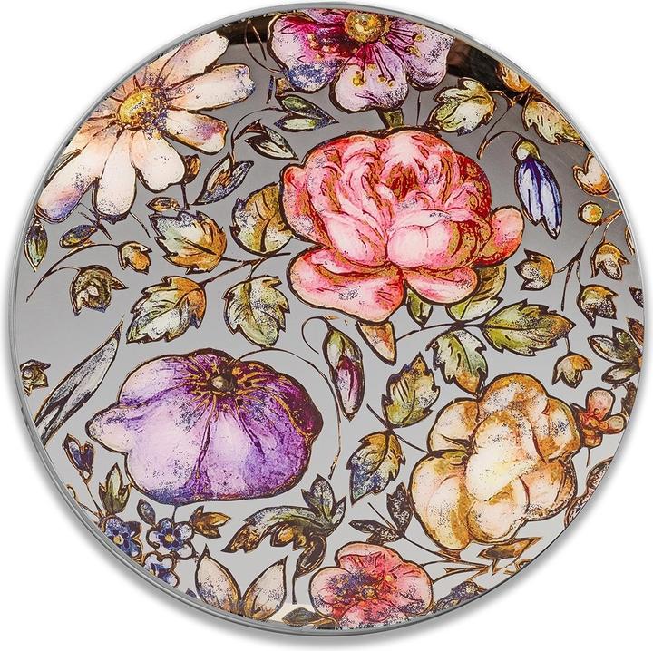 Produktbild Formano Wandbild Spiegel, floral, rund (Ø 43 cm)