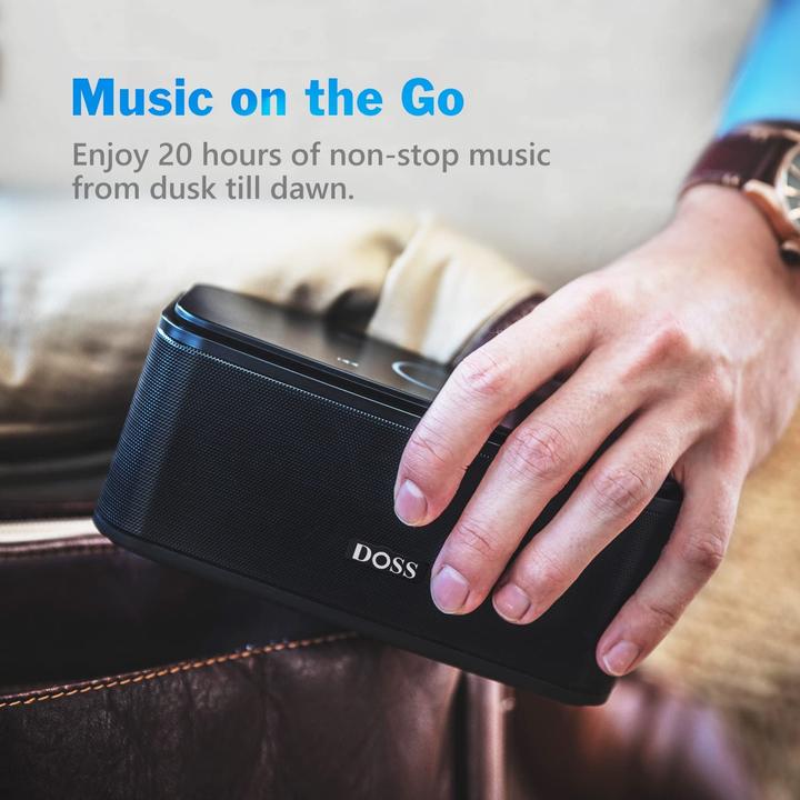 Actual product image Doss SoundBox Bluetooth Speaker (20 h)