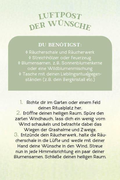 Actual product image Kartenbox: Rituale für die Seele - 64 Karten für spirituelle Kraft und Energie (German, Beate Tschirch, 2024)