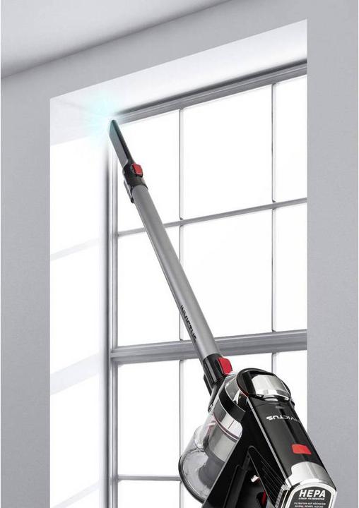 Actual product image Genius X9 cordless vacuum cleaner, deluxe set 23 pcs, black-red