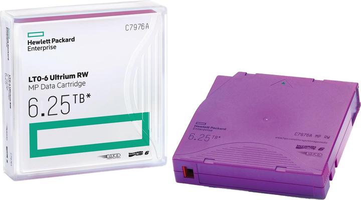 Actual product image HPE C7976an (LTO-6 Ultrium, 2500 GB)
