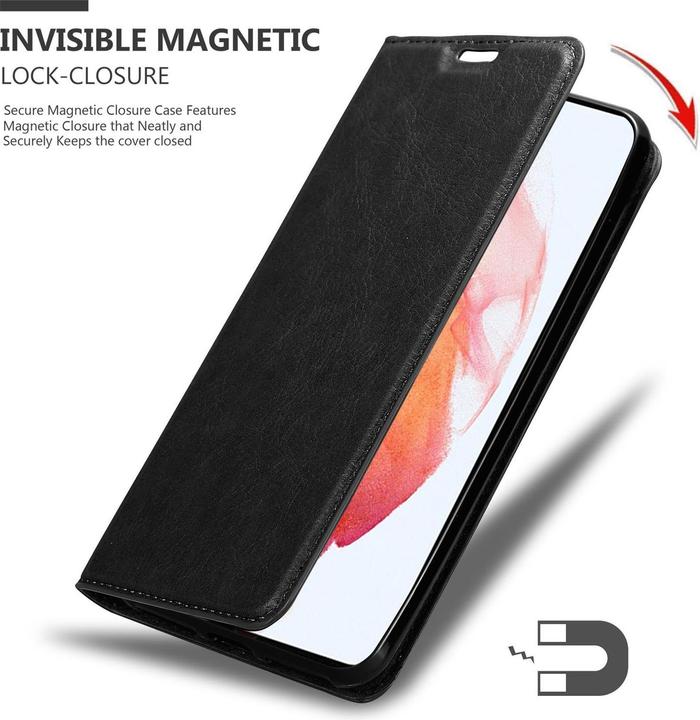 Immagine prodotto Cadorabo Copertina magnetica invisibile del libro (Samsung Galaxy S21 5G)