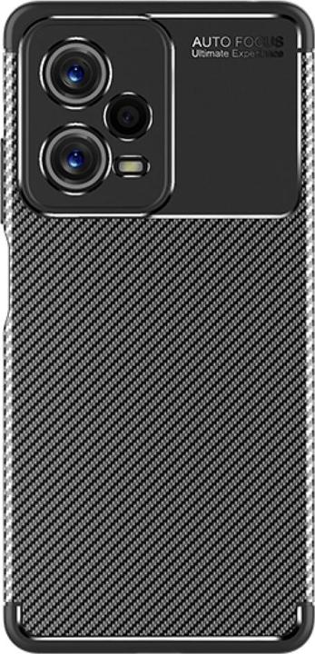 Produktbild Screenguard Xiaomi Redmi Note 12 Pro 5G Hülle Carbon Design TPU Case (Xiaomi Redmi Note 12 Pro 5G)