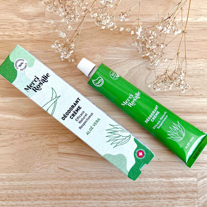 Actual product image Merci Rosalie Déodorant crème menthe (Crème, 50 ml)