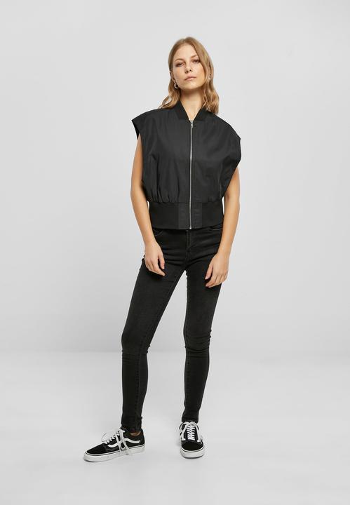 Actual product image Urban Classics Ladies Recycled Short Bomber Vest (4XL)