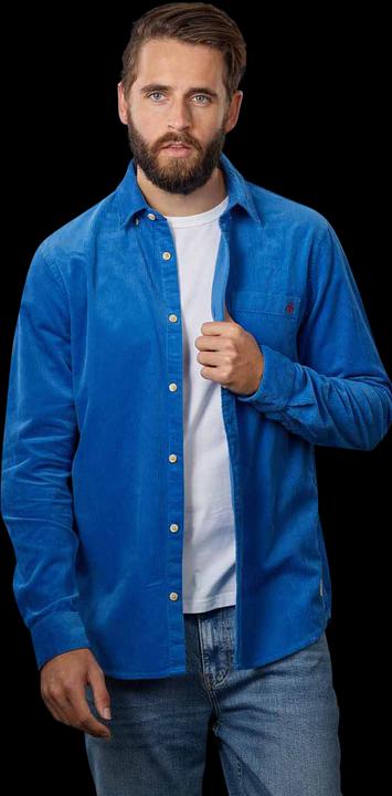Scotch & Soda Essential Corduroy Shirt Blue (M)