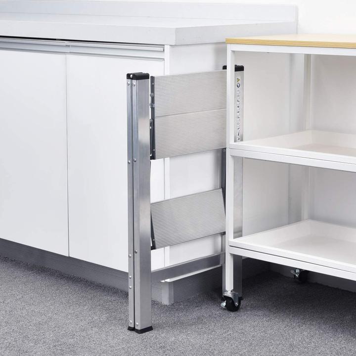 Produktbild Kingrack Klapptritt, 2-stufig, bis 150Kg (Klapptritt, 49 cm)