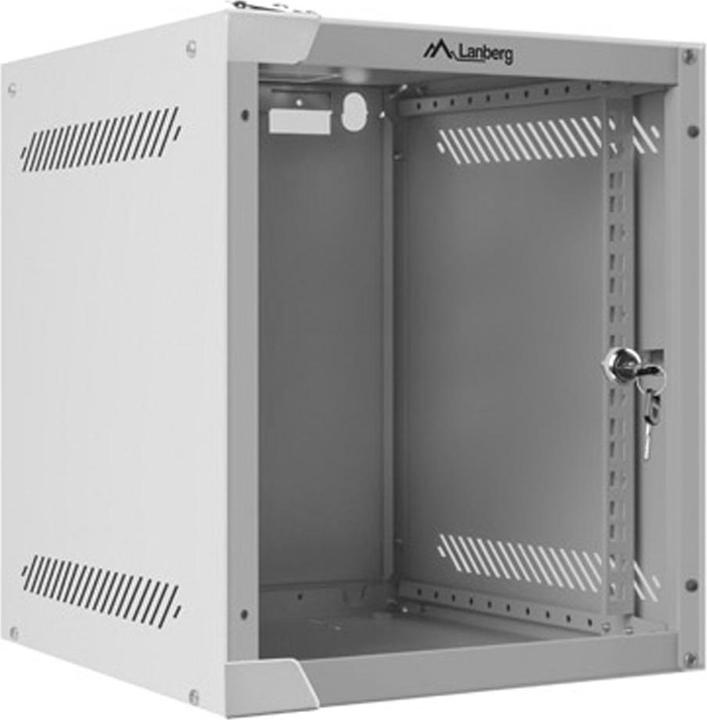 Productafbeelding Lanberg Installatiekast Rack Hanger 10 " 6U 280X310 Grijs (6 HE, 10 inch rek)