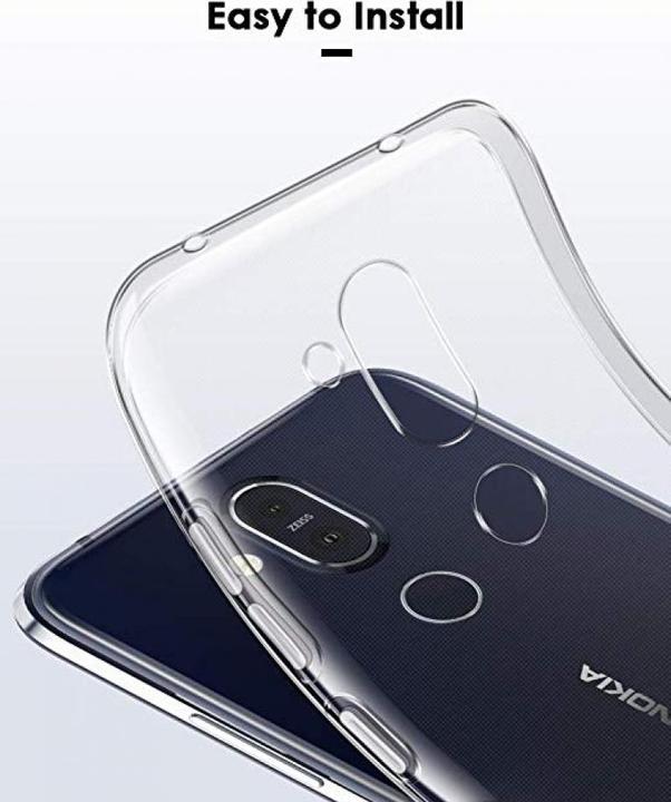 Immagine prodotto Screenguard Nokia 8.1 Custodia flessibile in TPU trasparente (Nokia 8.1)