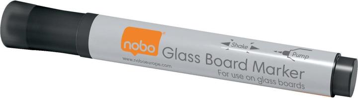 Image du produit Nobo Marqueur pour panneau de verre (Noir, 3 mm, 4 x)
