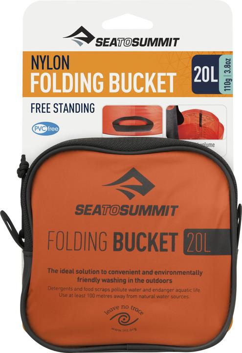 Actual product image Sea To Summit Folding Bucket 10L