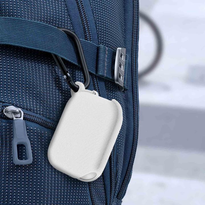 Image du produit Avizar AirPods 1 & 2 Étui de chargement en silicone Mousqueton (Manchon pour casque d'écoute)