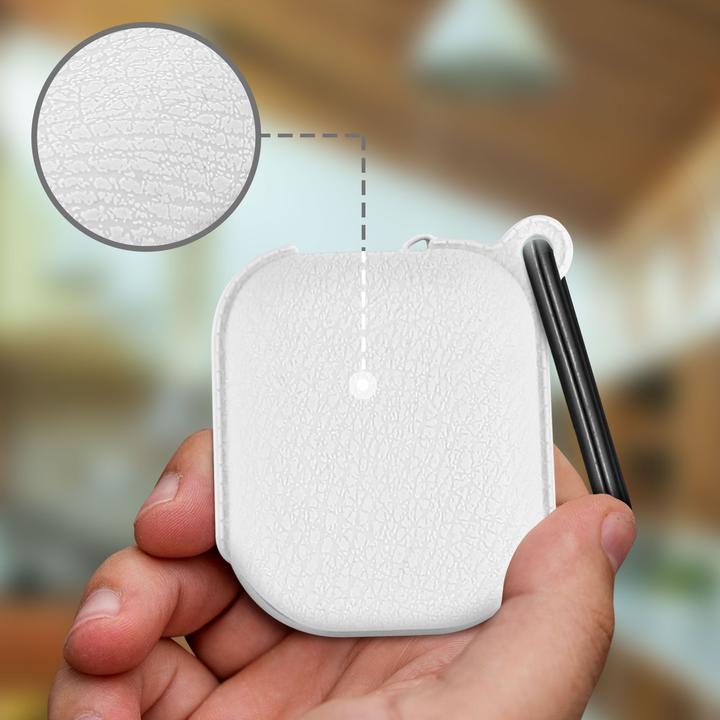 Image du produit Avizar AirPods 1 & 2 Étui de chargement en silicone Mousqueton (Manchon pour casque d'écoute)