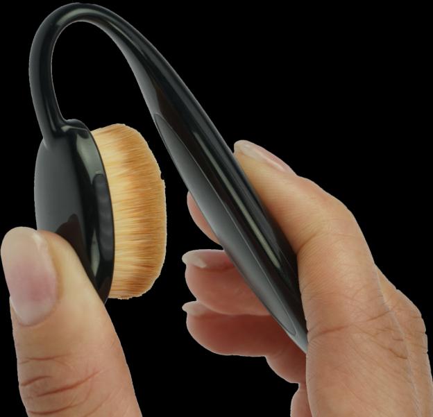 Actual product image Cosmetic Fantasia Make up Brush No 3 Head oval (Foundation)
