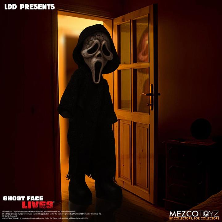 Actual product image Mezco Toys Scream Living Dead Dolls Ghost Face - Zombie Edition