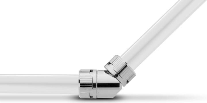 Produktbild EKWB EK-Quantum Torque Adapter 45 Grad G1/4 Zoll IG auf G1/4 Zoll IG - Nickel