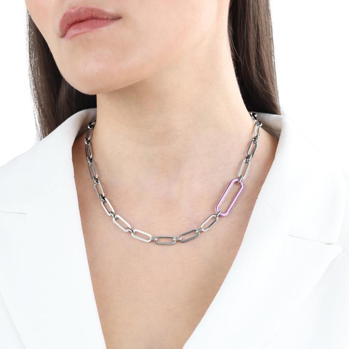 Immagine prodotto S.Oliver Collana da donna, acciaio inossidabile (Acciaio inossidabile, 42 cm)