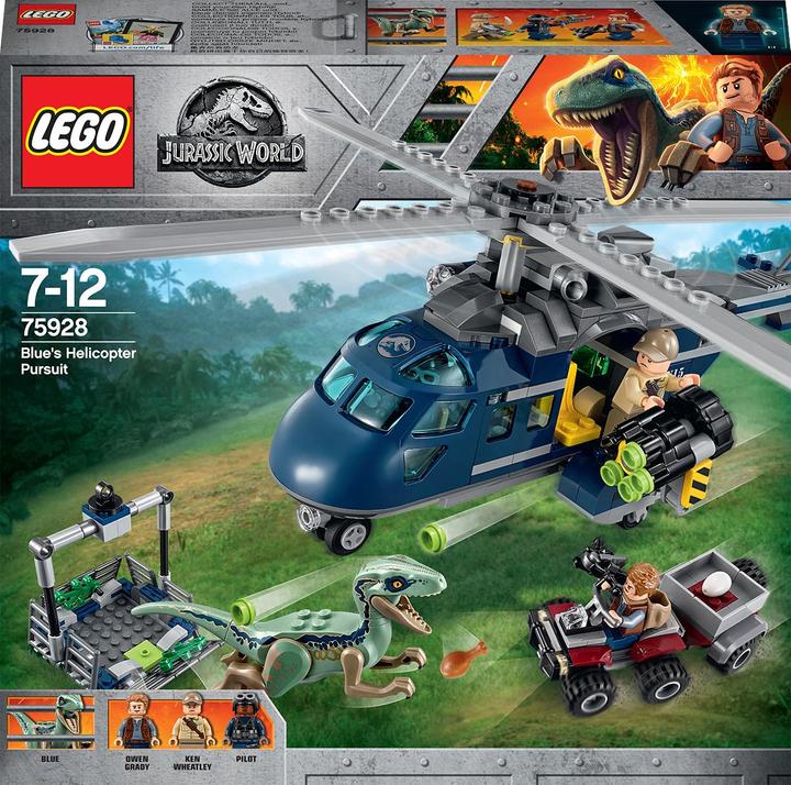 Immagine prodotto LEGO L'inseguimento dell'elicottero di Blue (75928, LEGO Jurassic World)