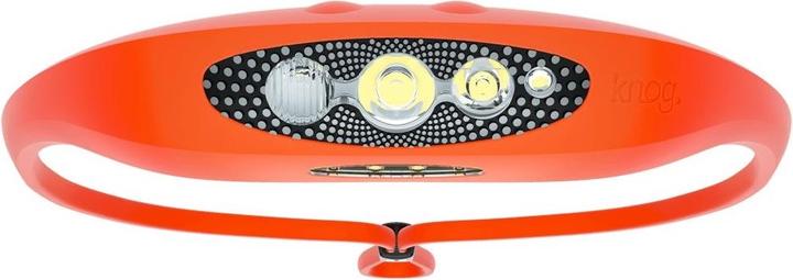 Actual product image knog. Bilby Fluoro Orange (400 lm)