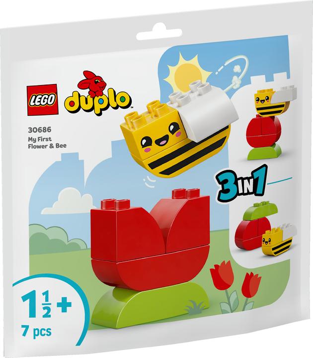 Actual product image LEGO My first flower with a bee (30686)