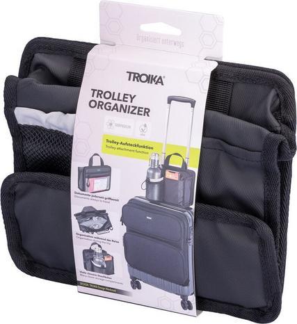 Actual product image Troika BLACK ON TOP Trolley Organizer, schwarz