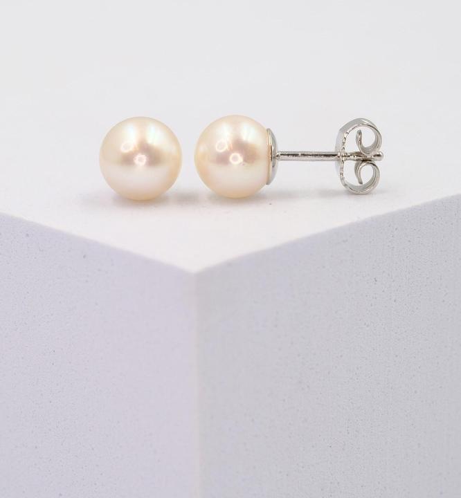 Image du produit Muau Boucles d'oreilles (750 Perle Akoya)
