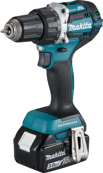 Produktbild Makita DDF484RTJ Akku-Bohrschrauber, 18 V, 2x 5,0 Ah Li-Ion, 54 (Akkubetrieb)