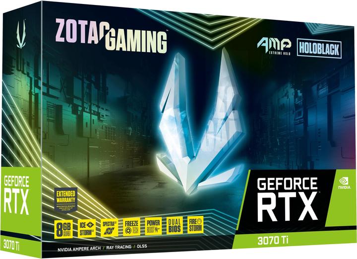 Produktbild Zotac GeForce RTX 3070TI AMP Extreme Holo 8G LHR (8 GB)