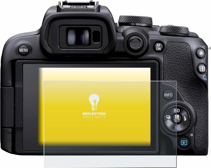 Actual product image upscreen Protective film Screen protector Matt anti-reflective film (Screen protector, EOS R10)