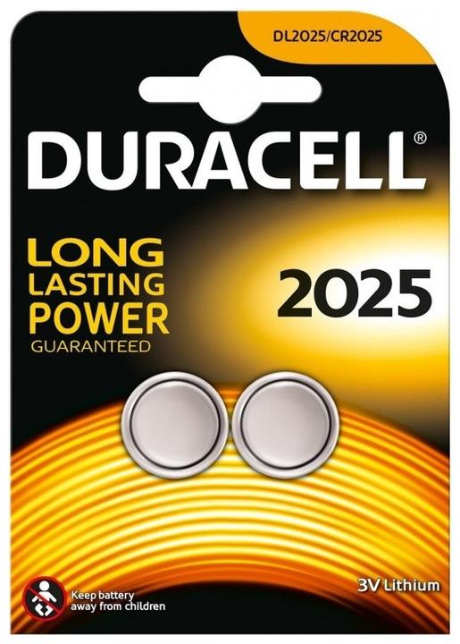 Actual product image Duracell -battery (Li, x 2) (2 pcs., CR2025)