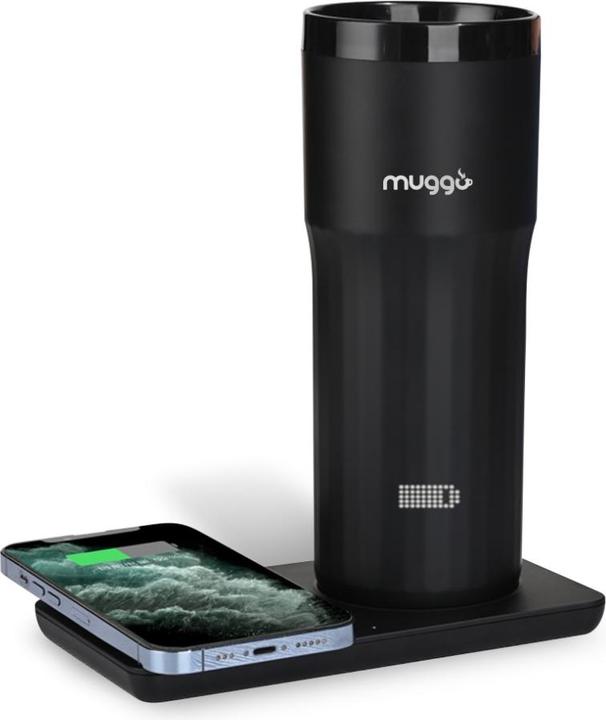 Actual product image Muggo Travel Mug 355ml + Qi charging function (0.36 l)