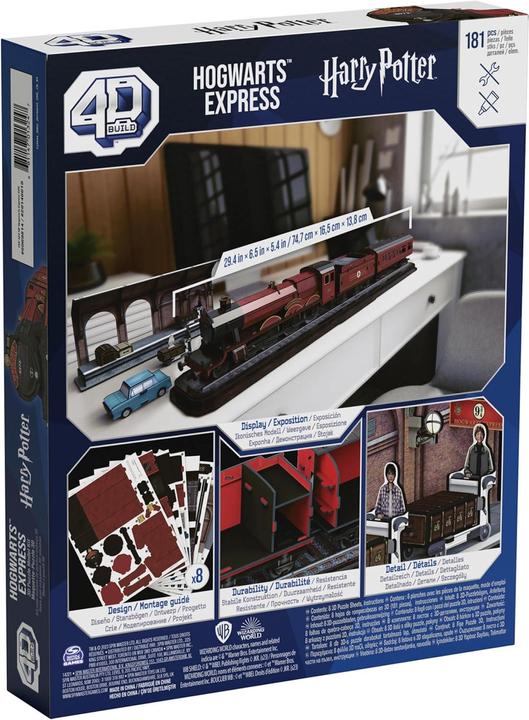 Produktbild Spin Master PUZZLE 4D Harry Potter Hogwarts Express (181 Teile)