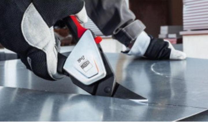 Productafbeelding Erdi Plaatschaar D39ASSL links knippen (230 mm)