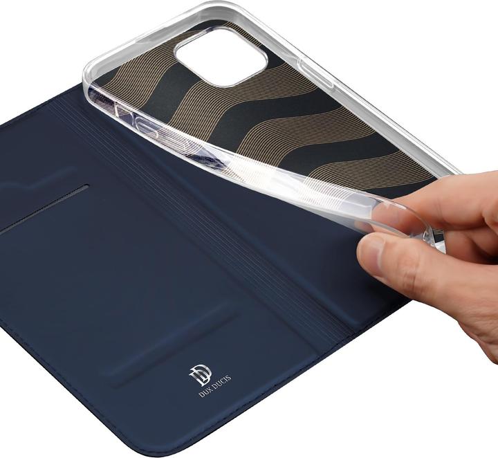 Produktbild Dux Ducis Skin Pro Wallet Case for iPhone 15 Plus - Blue (Apple iPhone 15 Plus)