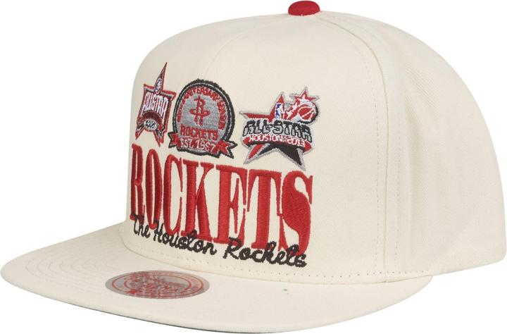 Actual product image Mitchell & Ness Snapback Cap - RETRO FRAME Houston Rockets (One size)