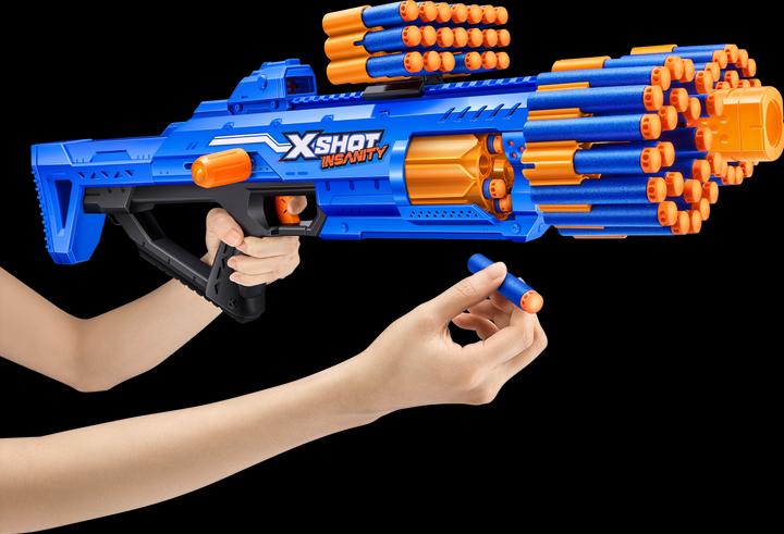 Actual product image Xshot - Insanity Blaster Berzerko with darts