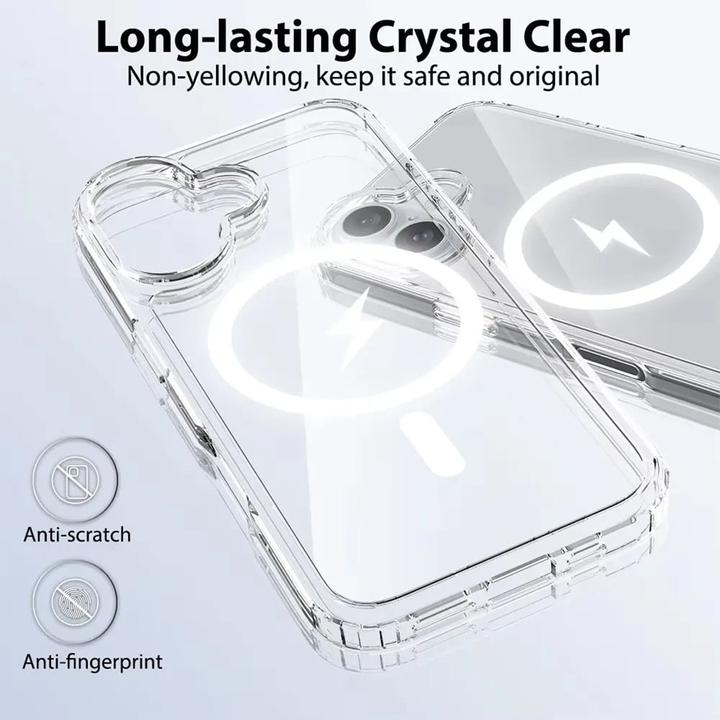 Produktbild PhoneLook Hülle Gummi transparent TPU Silikon (Apple iPhone 16 Plus)